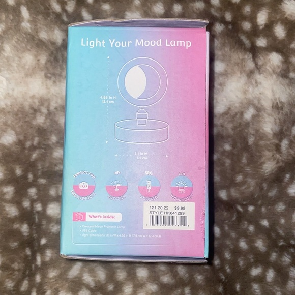 Brand new in box Mini Projector Mood Lamp - Picture 4 of 6